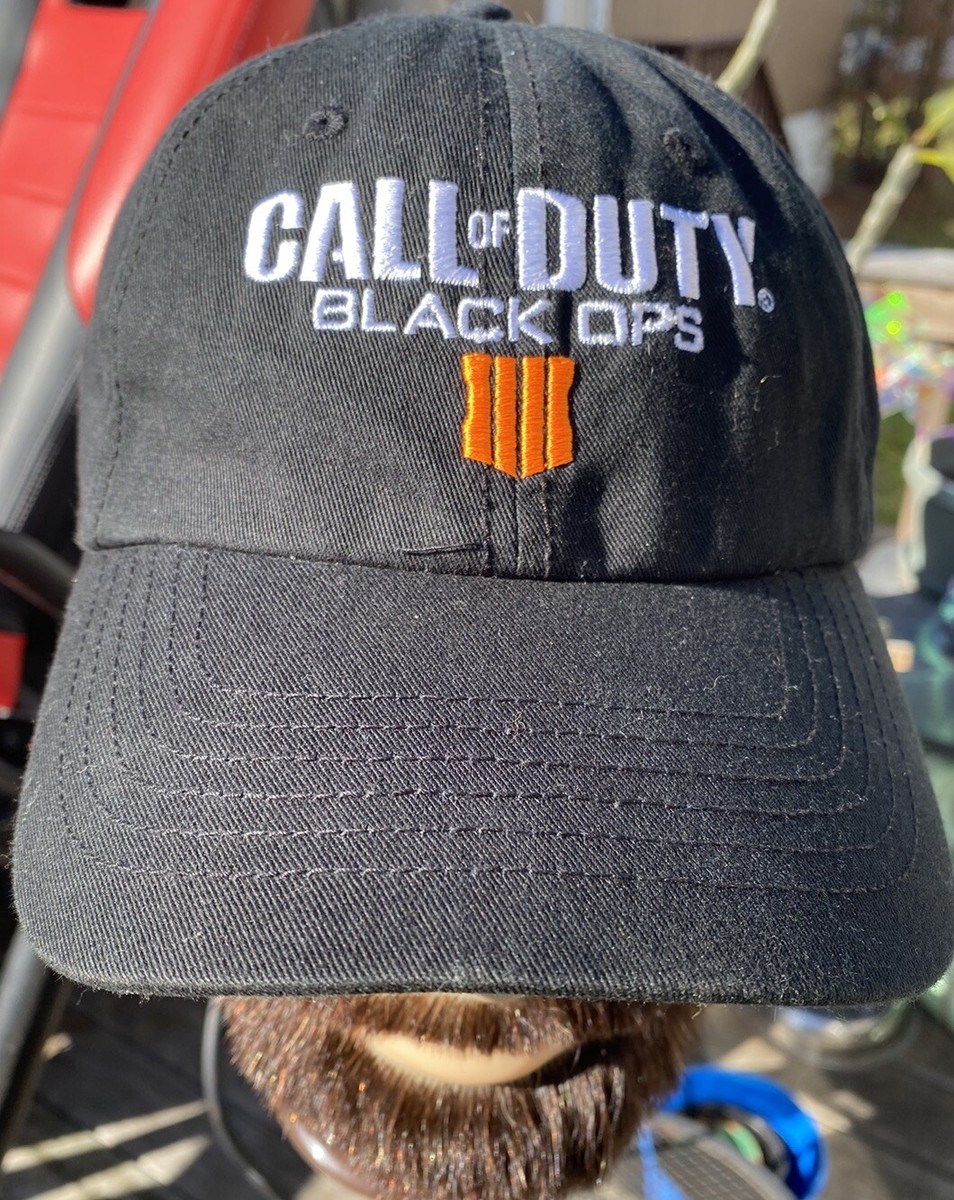 Call Of Duty Black Ops 2 Hat Cap Black Adjustable Snap Back