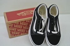 VANS OLD SCHOOL BLACK /TRUE WHITE 1.0 UY SHOES  (128332-1 I BY36)