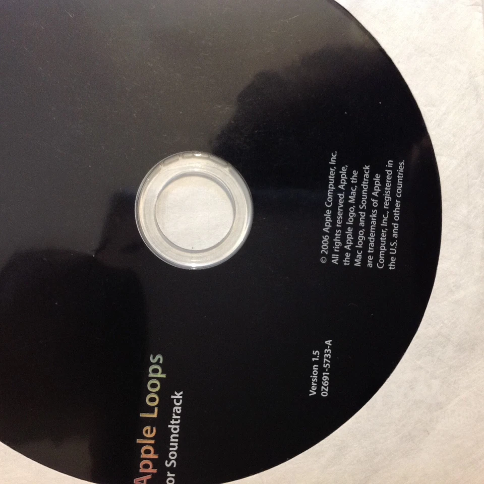 2005 LiveType Media CDs 1 & 2 1.0 & Apple Loop 1.5 Mac Macintosh Software Discs - Image 4 of 4