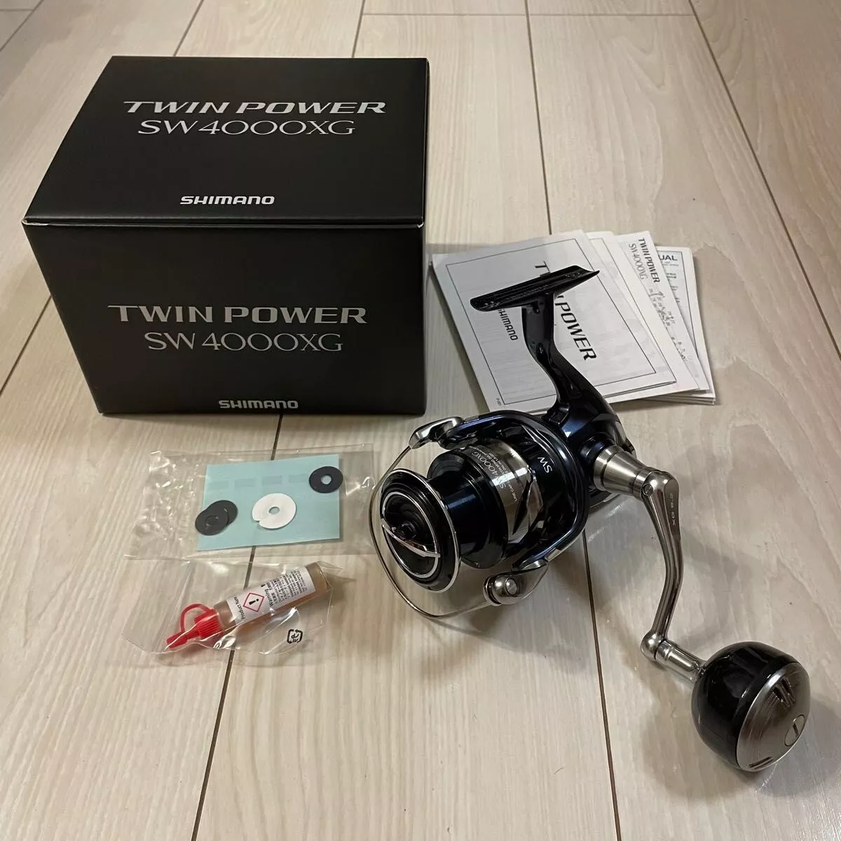 Shimano 21 TWIN POWER SW 4000XG 6.2 Spinning Reel Brand New