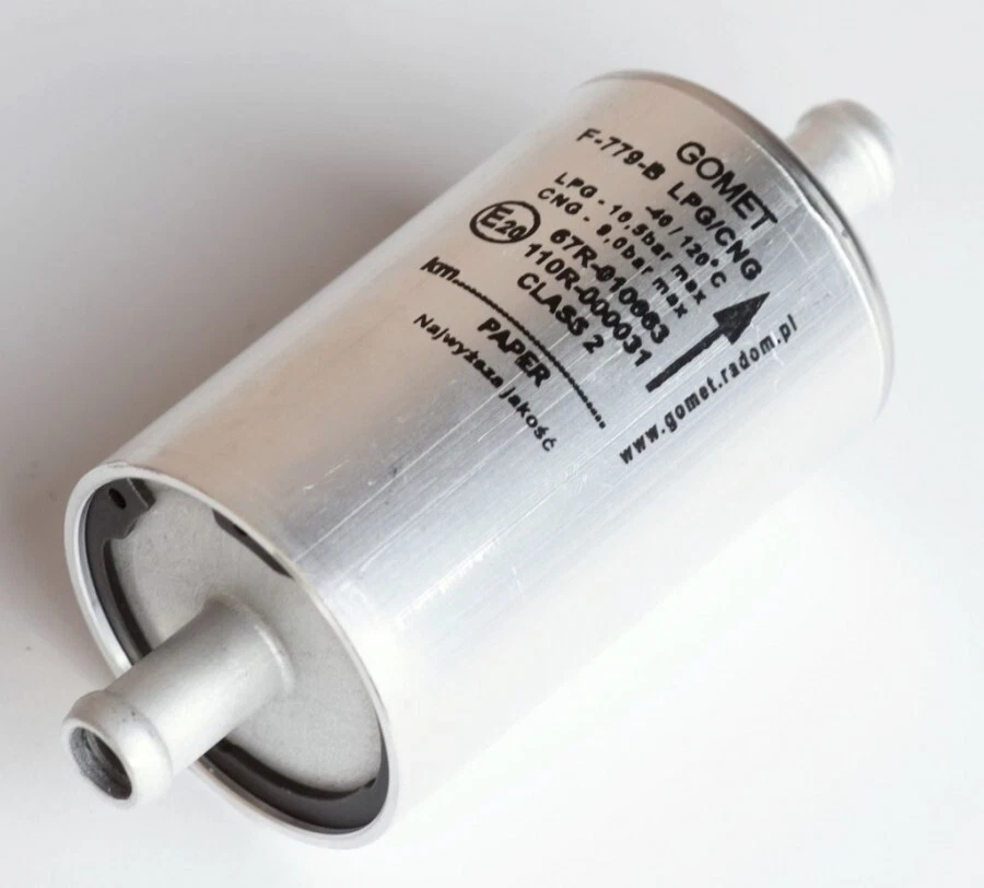 Filtro Gas Certools F-779-B-d - 12/12mm va bene per impianto GPL BRC