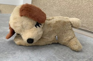 sleeping dog plush