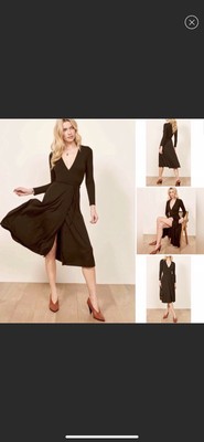 reformation maurie wrap dress