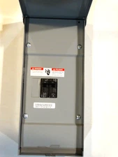 SIEMENS 100 AMP WITH MAIN CIRCUIT BREAKER ENCLOSURE OUTDOOR W0202MB1100CU  New