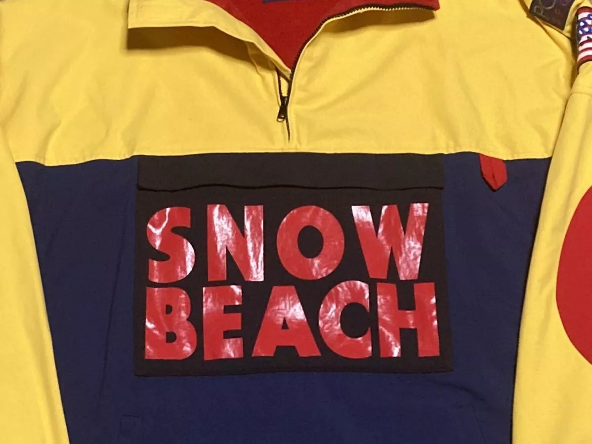 Snow beach jacket best sale ebay