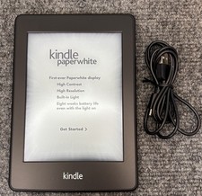 Amazon Kindle Paperwhite 5th Generation 6" 2GB, Black, EY21 TESTED