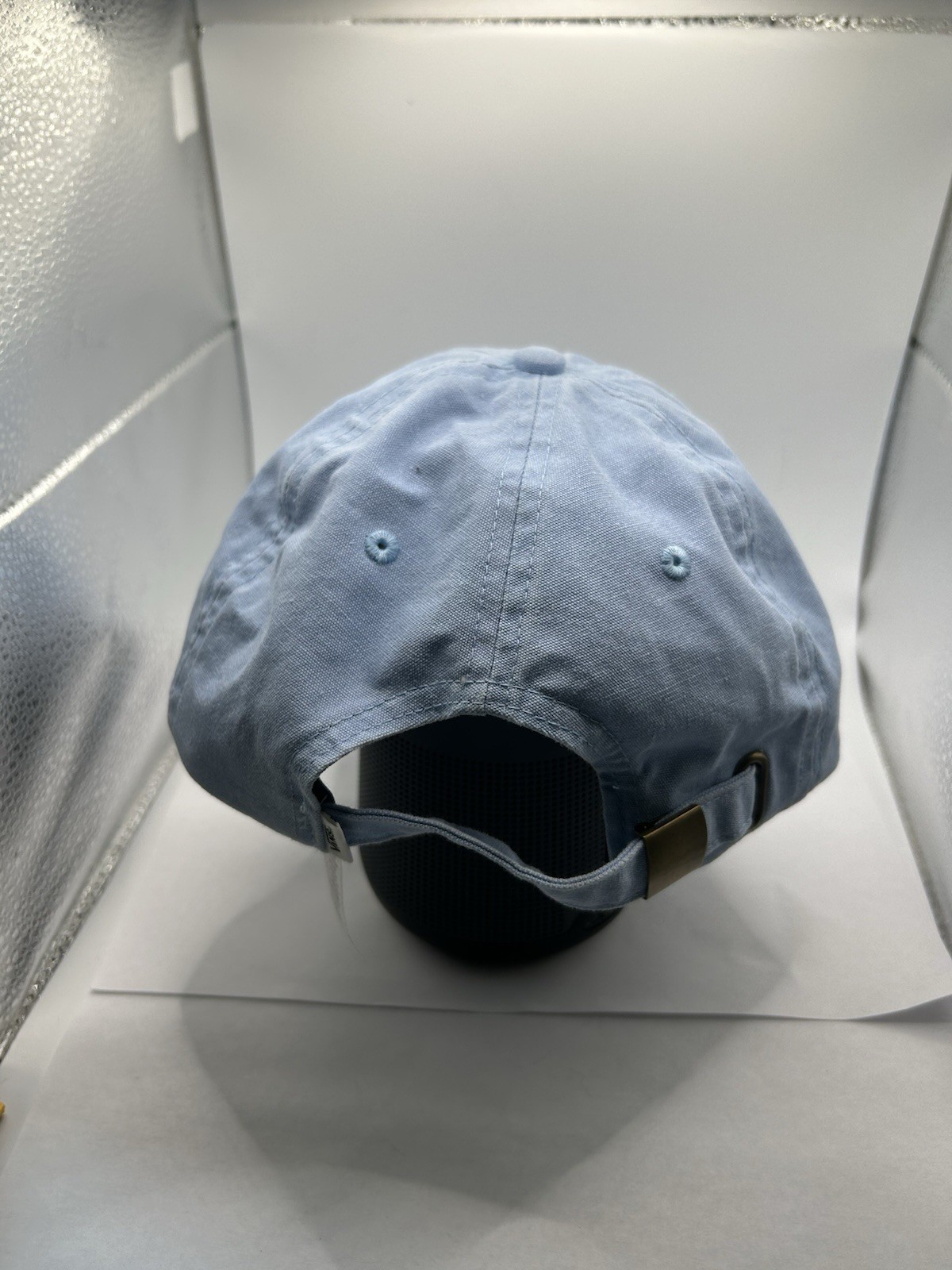 Vans Hat Cap Strapback Adjustable Blue White Off … - image 4