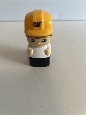 Mega Bloks 1st Builders People Figures CAT Construction Figure