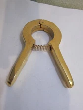Vintage Asprey & Co. London gold plated bottle opener