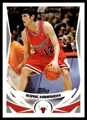 2004-05 Topps Kirk Hinrich Chicago Bulls #56