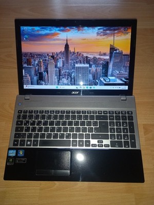 Acer V3 571, i5, 2.50 - 3.10 GHz, 4 GB Ram, 256 GB SSD, Webcam, BT, Win 11 Home