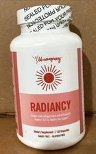 BB Company Radiancy Vaginal Probiotics for Vaginal Dryness, pH Balance, 120 CT