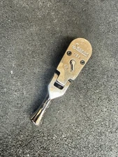 ForSnap-on Tools NEW FKF100 3/8 Drive 100 Tooth Chrome Stubby Flex Head Ratchet