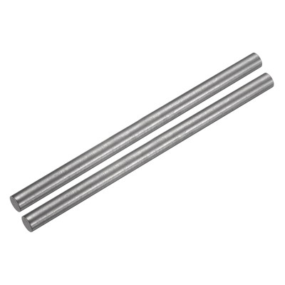 Graphite Rod Graphite Stirring Rod Stick Rod 150x8mm Black, Pack of 2