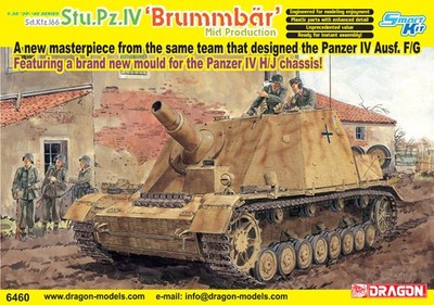 Dragon Model kit 1/35 SdKfz 166 Stu.Pz.IV ''Brummbar'' [Mid]