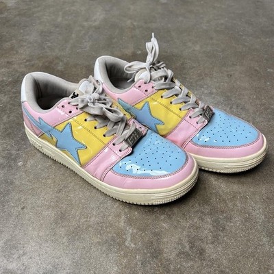 A Bathing Ape Bape Sta Low Tri-Color Pink (2018)