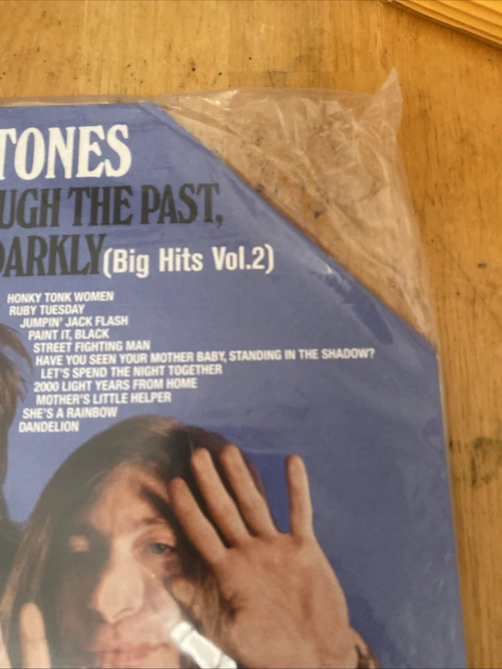 Rolling Stones Through The Past, Darkly 2010 ABKCO Records Clear Vinyl Pressing  - Image 2 of 4