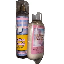 Bath & Body WorksCotton Candy Clouds Body Mist & Body Lotion New 8oz Each