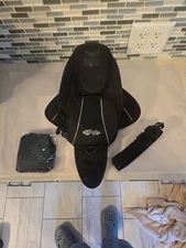 Joe Rocket Magnetic Motorcycle Tank Bag w/ Strap & Rain Cover