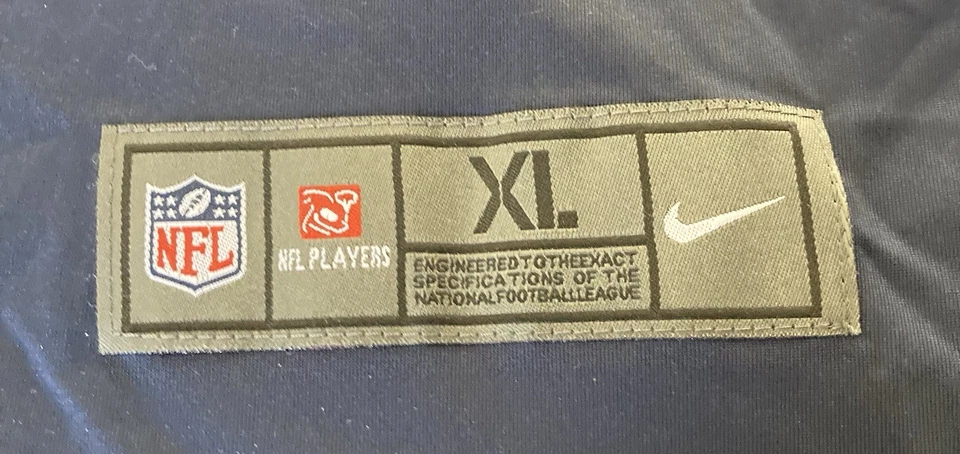 Camiseta deportiva Nike Tom Brady #12 de los New England Patriots NFL talla XL parche del Super Bowl LIII Foto 4 de 4