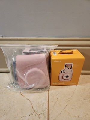 Fujifilm Instax Mini 11 Instant Camera with Accessory Kit - Blush Pink
