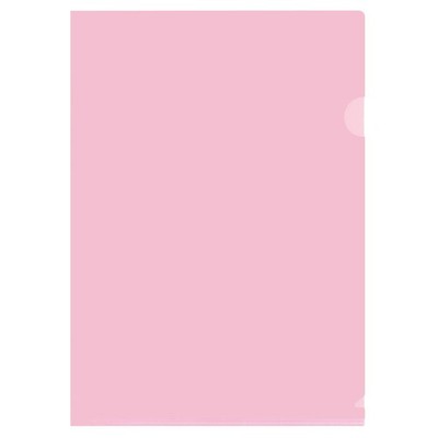 PLUS Color Clear Holder A4 Vertical Pink 10 Books 89-344 FL-165HO-10P