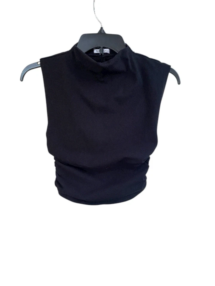 Camiseta sin mangas para mujer Reformation negra talla XS Foto 2 de 4