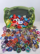 MASSIVE Beyblade Lot 9lb Takara Tomy Hasbro Burst Quad Drive Launcher Bundle Mix