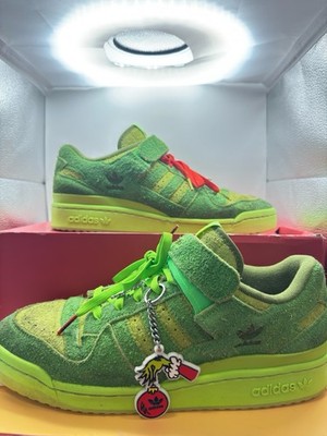 Adidas Forum Low Grinch Green Red Sneakers