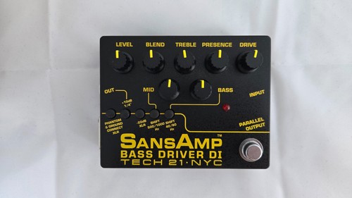 Tech 21 Sansamp Bass Driver Pedal DI Box - Nuevo en EMBALAJE ORIGINAL - EQ, DI Box, Preamplificador - Imagen 3 de 11