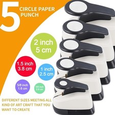 1xPunches 9/16/25mm Punches Maker Hole Puncher Circle Punch Scrapbooking Punches