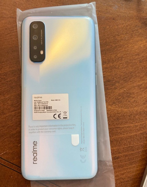realme 7 Mist White 8GB | 128 GB RMX2155 ANDROID NEW!!!