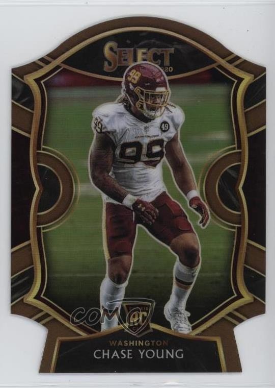 2020 Panini Select Concourse Copper Prizm Die-Cut 277/355 Chase Young #64 0br2