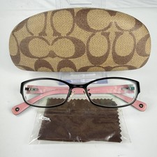 Coach HC 5007 9044 Womens Rectangular 50-16-135mm Black Eyeglasses FRAMES ONLY