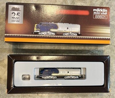 Marklin 88601 Z Scale Blue Santa Fe F7 Diesel (#1) | eBay