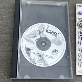 Sega Saturn NBA Live 97 Basketball EA Sports Video Game TESTED Works T-5015H