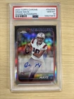 2024 Topps Chrome - Rookie Autographs Drake Maye PSA 10  New England Patriots