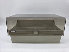 vtg MEDIAMATE Floppy Disk DOUBLE STORAGE CASE • 5-1/4”