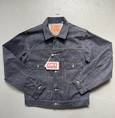 Levis 507 XX LVC Vintage Clothing Type 2 II Raw Denim Jacket Made