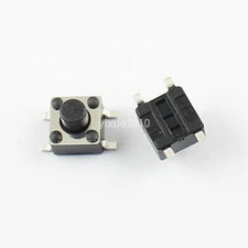 10Pcs Momentary Tactile Tact Push Button Switch 4 Pin SMT SMD 4.5x4.5x4.8mm