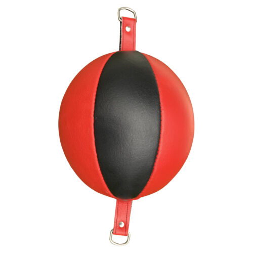 BUKA ®Leather Double End Bag Boxing Floor to Ceiling Speed Ball Punching Bag MMA - Picture 15 of 15
