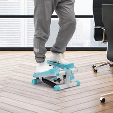 Exercise Mini Stair Stepper , Twister , Climber Machine with Resistance Bands