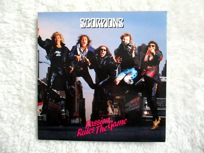 Scorpions Passion Rules The Game UK Press 1988 MINT!!