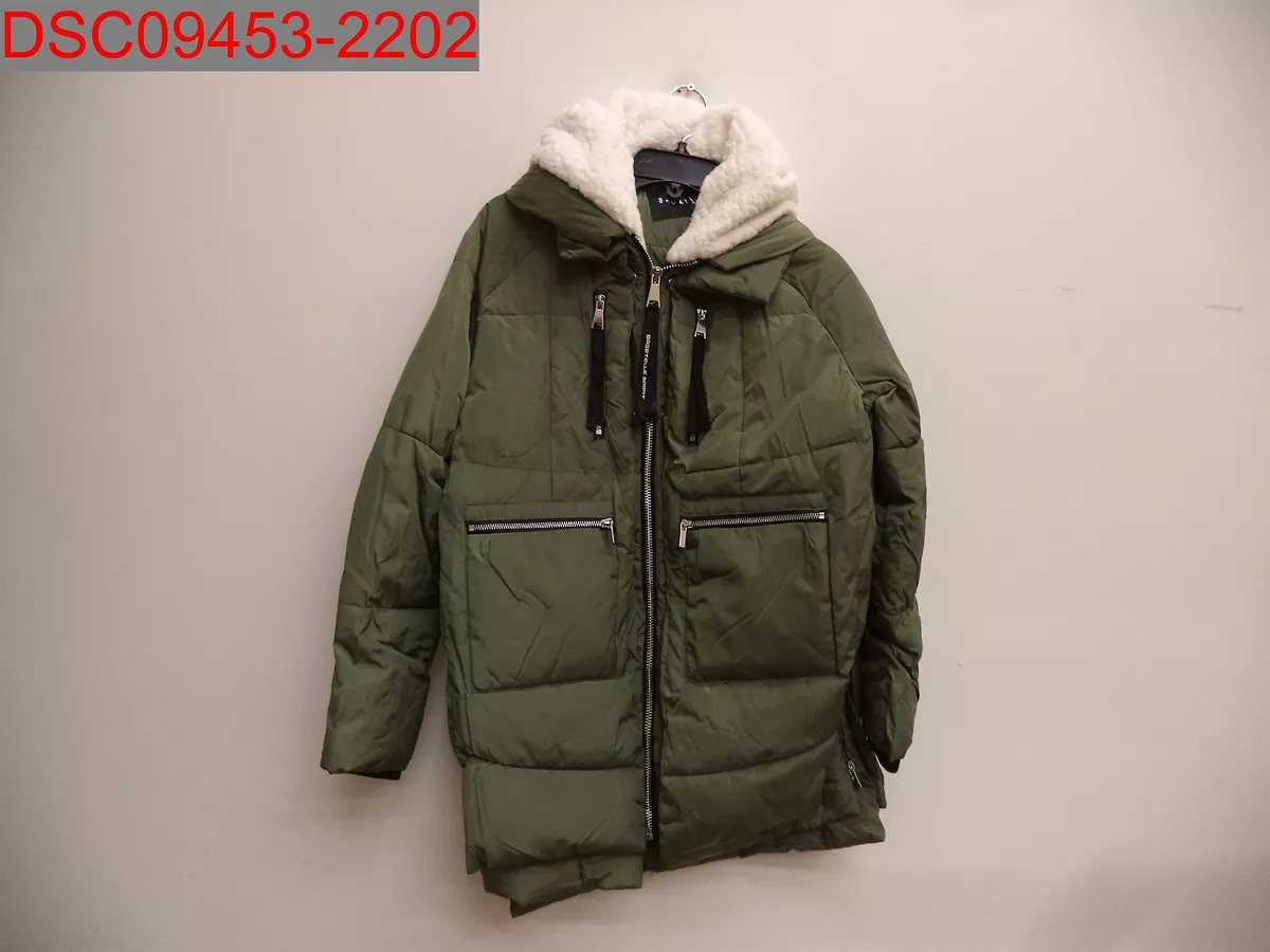 NWOT - Bagatelle Sport Women's Green Hood Layered Puffer Jacket, Size S