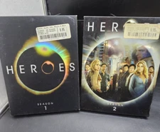 Heroes Supernatural TV Show Series Season one &Two Box Set Jack Coleman Masi Oka