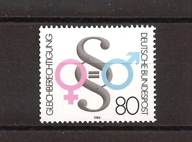 D8422A] BRD, Germany, 1984 MNH** Equality Between Men & Woman | eBay