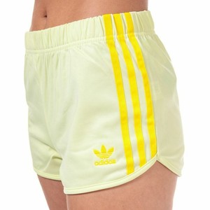 adidas yellow shorts womens