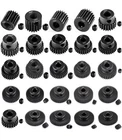 Rc Car 1/10 48P  3.175mm Bore Steel Metal Pinion Gears 12T - 41T