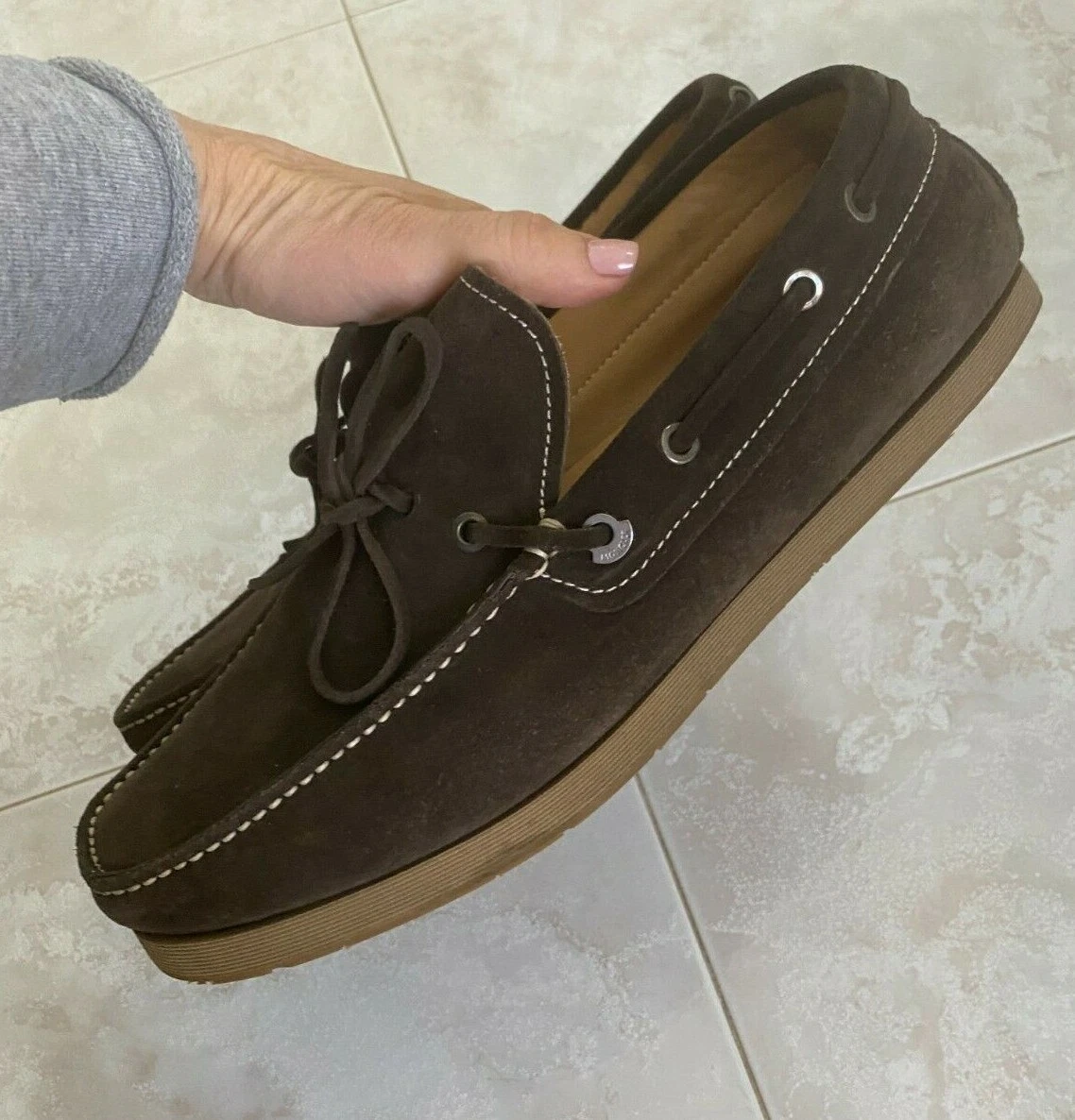 Moncler boat shoes hotsell