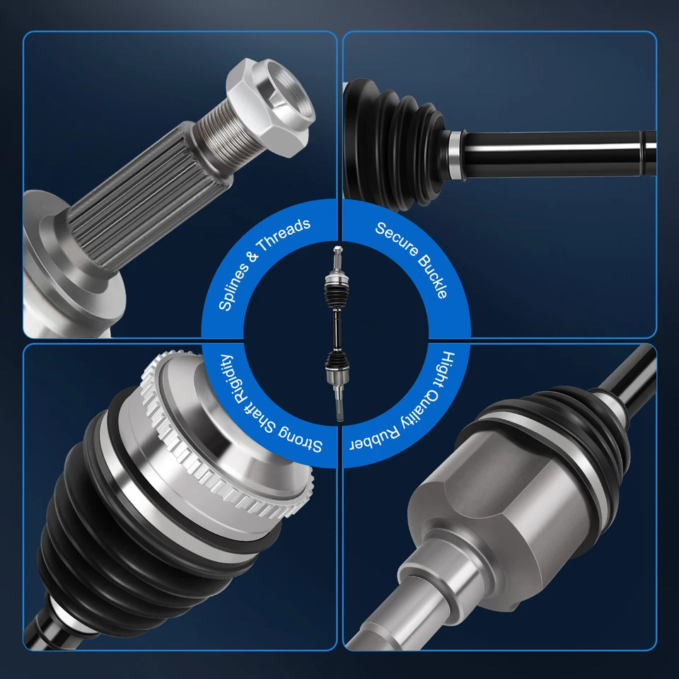 Eje CV delantero izquierdo Ford Escape 2001-2008 Mercury Mariner 2005 2006 2007 2008 Foto 3 de 4